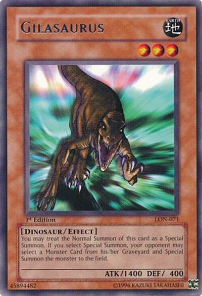 Gilasaurus (LON-071) [Labyrinth of Nightmare]