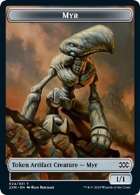 Myr (024) // Shapeshifter Double-Sided Token (24 // 2) [Double Masters]