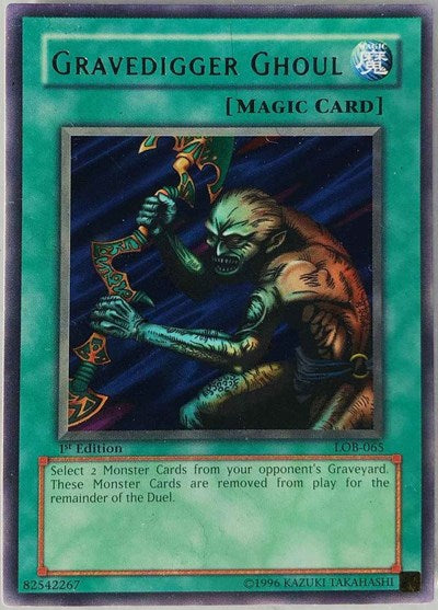 Gravedigger Ghoul (LOB-065) [The Legend of Blue Eyes White Dragon]