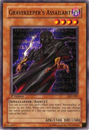Gravekeeper's Assailant (PGD-067) - Pharaonic Guardian 1st Edition