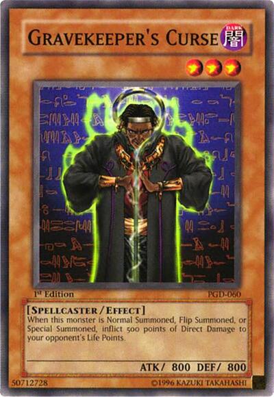 Gravekeeper's Curse (PGD-060) [Pharaonic Guardian]