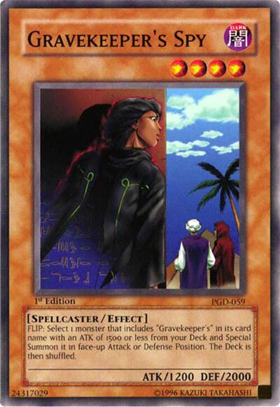 Gravekeeper's Spy (PGD-059) [Pharaonic Guardian]
