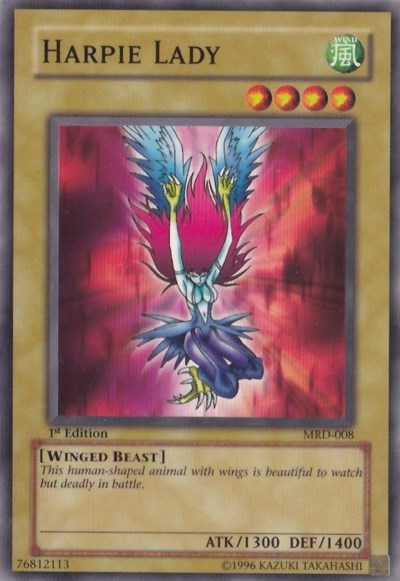 Harpie Lady (Original Artwork) (MRD-008) [Metal Raiders]