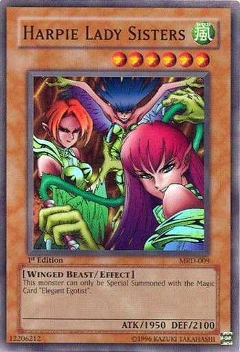 Harpie Lady Sisters (MRD-009) [Metal Raiders]