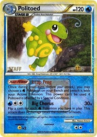 Politoed - 7/95 (League Promo) [Staff] (007/095) [League & Championship Cards]