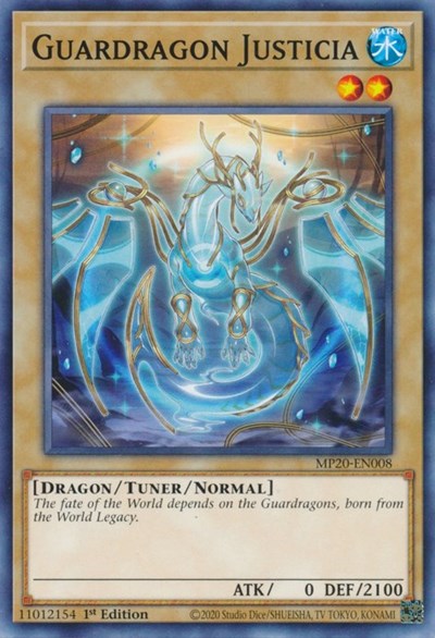 Guardragon Justicia (MP20-EN008) [2020 Tin of Lost Memories]