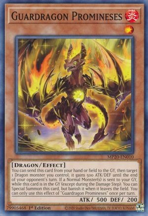 Guardragon Promineses (MP20-EN010) - 2020 Tin of Lost Memories 1st Edition