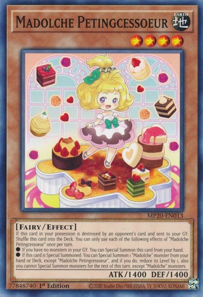 Madolche Petingcessoeur (MP20-EN013) [2020 Tin of Lost Memories]