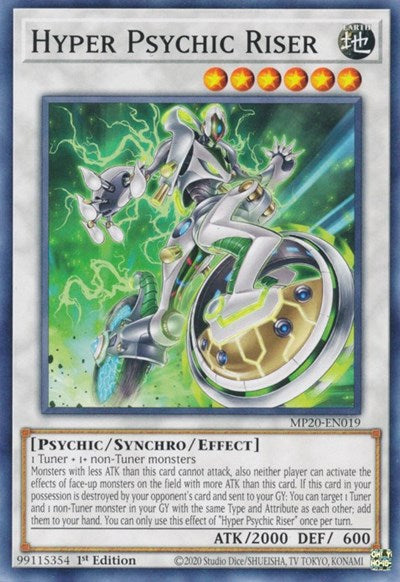Hyper Psychic Riser (MP20-EN019) [2020 Tin of Lost Memories]