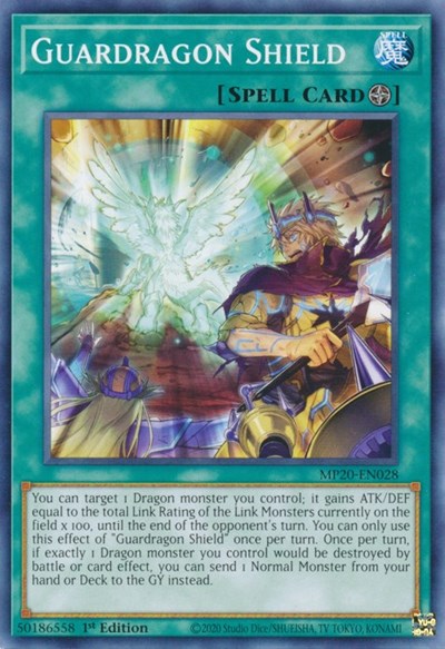 Guardragon Shield (MP20-EN028) [2020 Tin of Lost Memories]