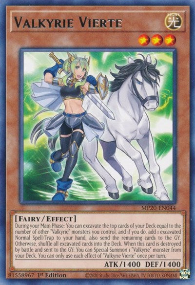 Valkyrie Vierte (MP20-EN044) [2020 Tin of Lost Memories]