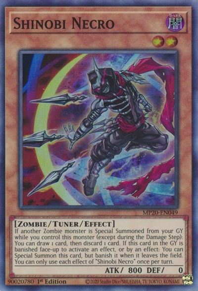 Shinobi Necro (MP20-EN049) [2020 Tin of Lost Memories]