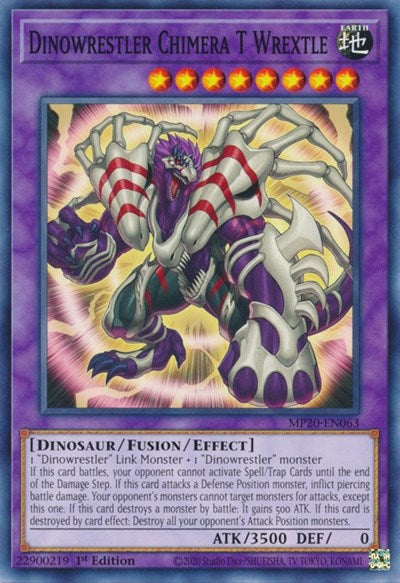 Dinowrestler Chimera T Wrextle (MP20-EN063) [2020 Tin of Lost Memories]