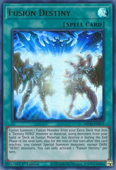 Fusion Destiny (MP20-EN075) [2020 Tin of Lost Memories]