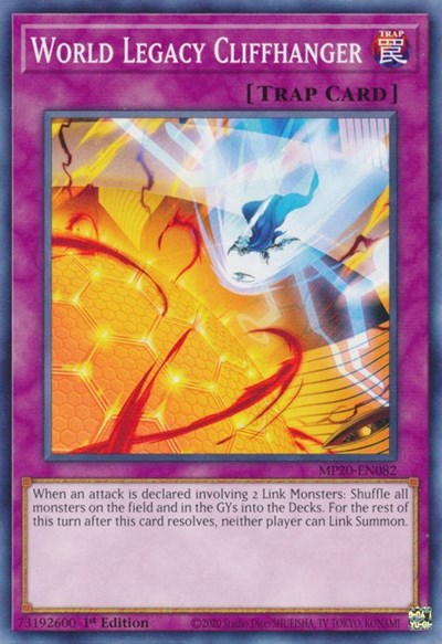 World Legacy Cliffhanger (MP20-EN082) [2020 Tin of Lost Memories]