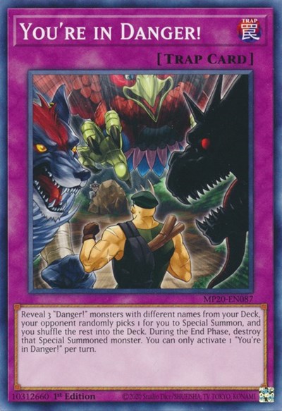 You're in Danger! (MP20-EN087) [2020 Tin of Lost Memories]