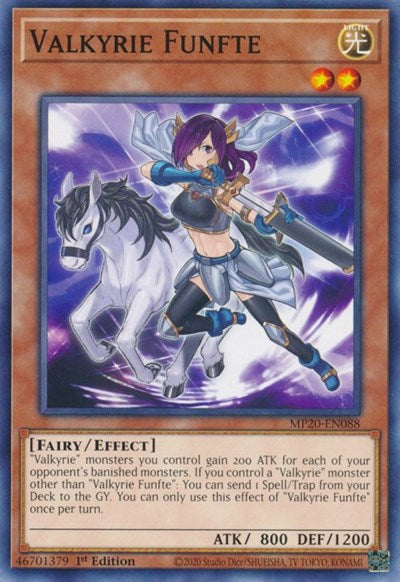 Valkyrie Funfte (MP20-EN088) [2020 Tin of Lost Memories]