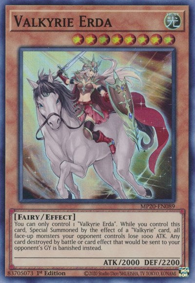 Valkyrie Erda (MP20-EN089) [2020 Tin of Lost Memories]