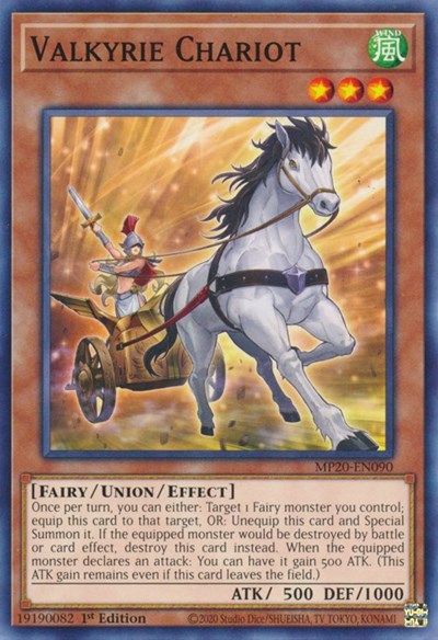 Valkyrie Chariot (MP20-EN090) [2020 Tin of Lost Memories]