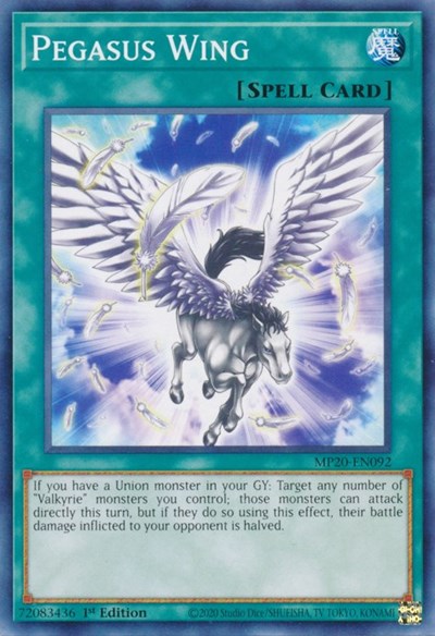 Pegasus Wing (MP20-EN092) [2020 Tin of Lost Memories]