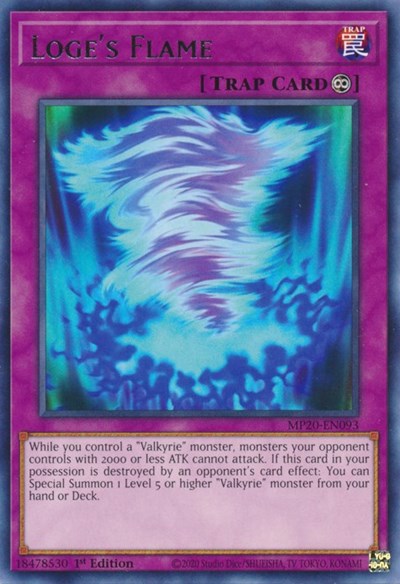 Loge's Flame (MP20-EN093) [2020 Tin of Lost Memories]