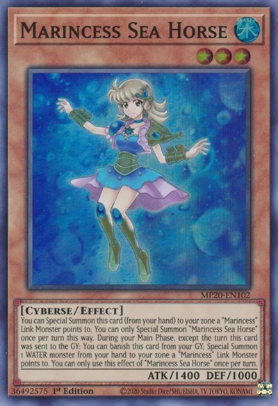Marincess Sea Horse (MP20-EN102) [2020 Tin of Lost Memories]
