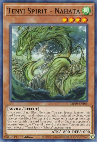 Tenyi Spirit - Nahata (MP20-EN109) [2020 Tin of Lost Memories]