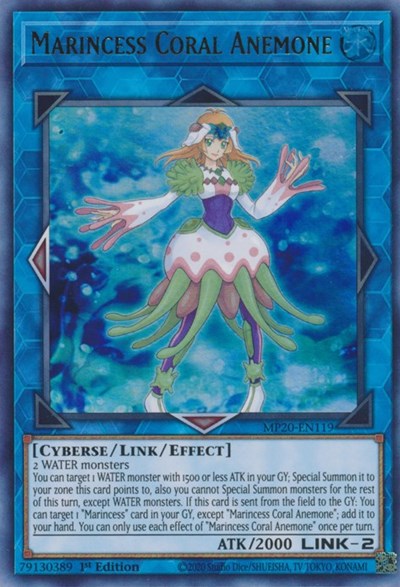 Marincess Coral Anemone (MP20-EN119) [2020 Tin of Lost Memories]