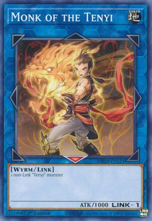 Monk of the Tenyi (MP20-EN121) - 2020 Tin of Lost Memories 1st Edition