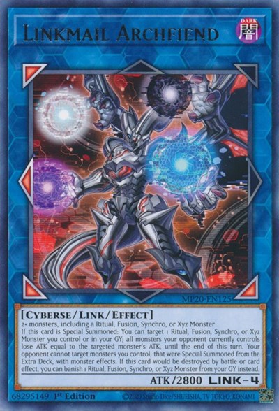 Linkmail Archfiend (MP20-EN125) [2020 Tin of Lost Memories]