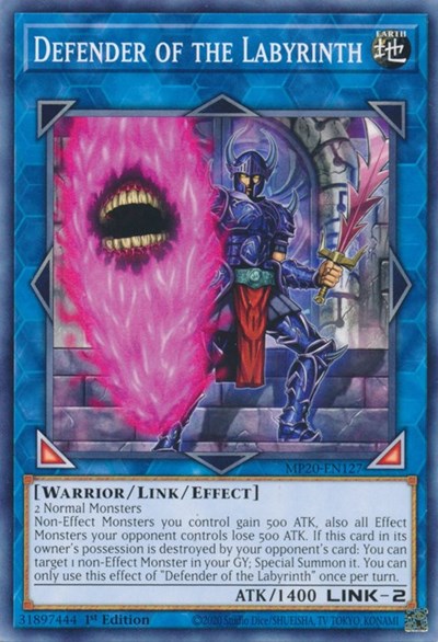 Defender of the Labyrinth (MP20-EN127) [2020 Tin of Lost Memories]