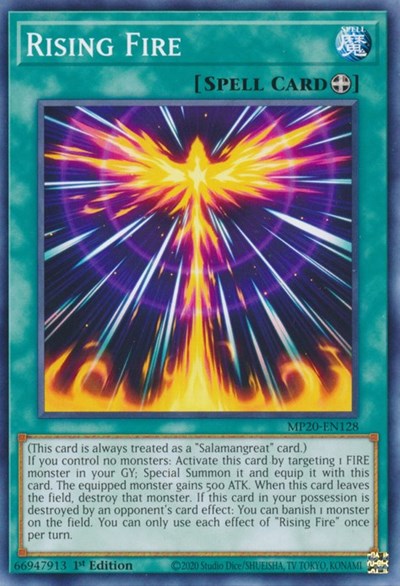 Rising Fire (MP20-EN128) [2020 Tin of Lost Memories]
