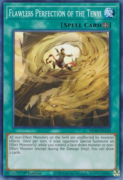 Flawless Perfection of the Tenyi (MP20-EN130) [2020 Tin of Lost Memories]