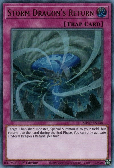 Storm Dragon's Return (MP20-EN138) [2020 Tin of Lost Memories]