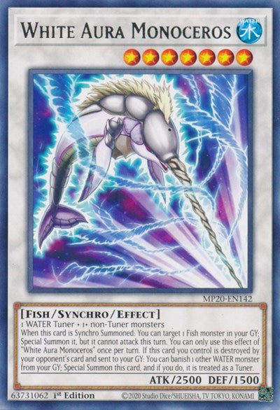 White Aura Monoceros (MP20-EN142) [2020 Tin of Lost Memories]