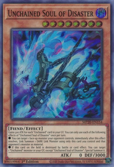 Unchained Soul of Disaster (MP20-EN154) [2020 Tin of Lost Memories]