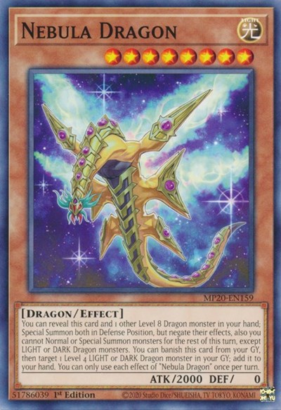 Nebula Dragon (MP20-EN159) [2020 Tin of Lost Memories]