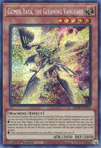 Gizmek Yata, the Gleaming Vanguard (MP20-EN163) [2020 Tin of Lost Memories]