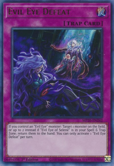 Evil Eye Defeat (MP20-EN242) [2020 Tin of Lost Memories]