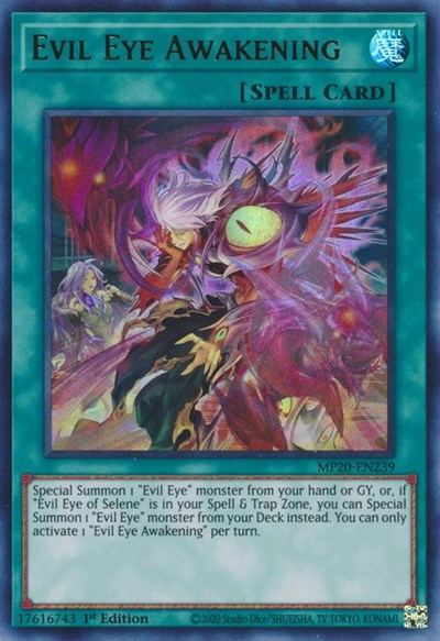Evil Eye Awakening (MP20-EN239) [2020 Tin of Lost Memories]