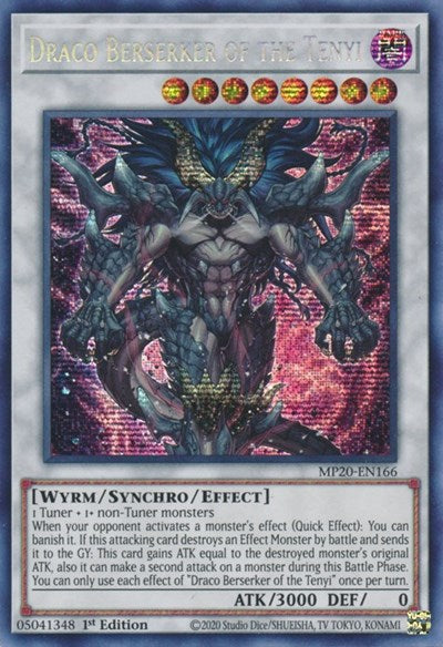Draco Berserker of the Tenyi (MP20-EN166) [2020 Tin of Lost Memories]