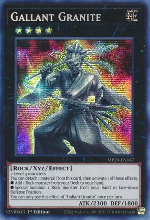 Gallant Granite (MP20-EN167) - 2020 Tin of Lost Memories 1st Edition