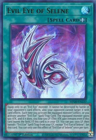 Evil Eye of Selene (MP20-EN237) [2020 Tin of Lost Memories]