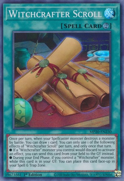 Witchcrafter Scroll (MP20-EN230) [2020 Tin of Lost Memories]