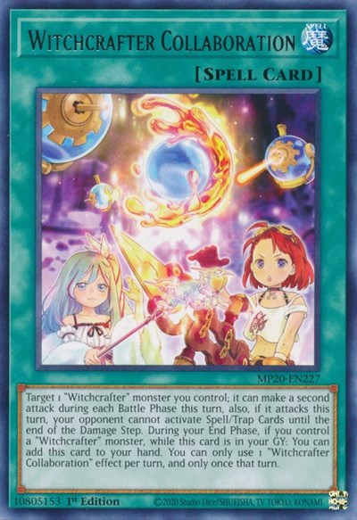 Witchcrafter Collaboration (MP20-EN227) [2020 Tin of Lost Memories]