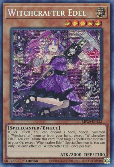 Witchcrafter Edel (MP20-EN222) [2020 Tin of Lost Memories]