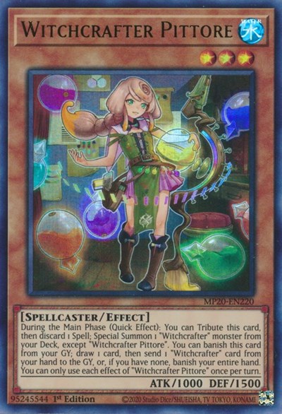 Witchcrafter Pittore (MP20-EN220) [2020 Tin of Lost Memories]