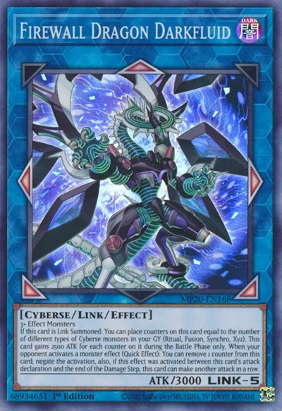 Firewall Dragon Darkfluid (MP20-EN168) [2020 Tin of Lost Memories]