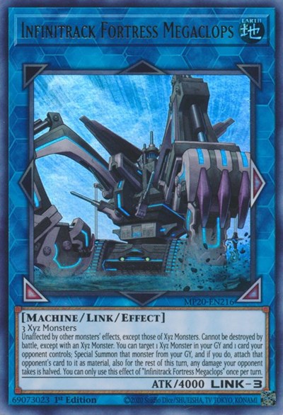 Infinitrack Fortress Megaclops (MP20-EN216) [2020 Tin of Lost Memories]