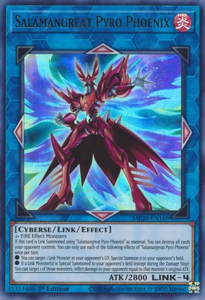Salamangreat Pyro Phoenix (MP20-EN169) [2020 Tin of Lost Memories]